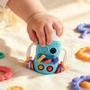 Baby Pull And Grip Toy With Soft Silicone Material For Infant Hand Development