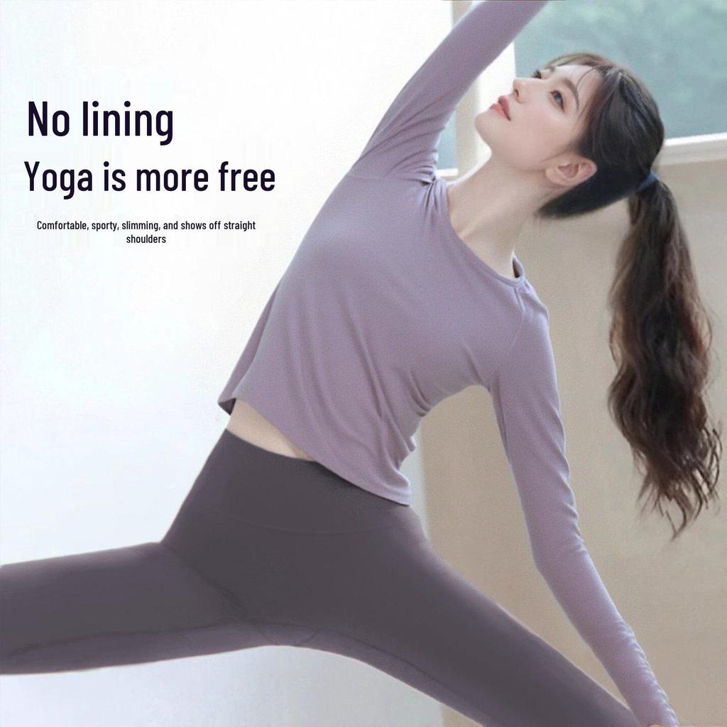 2025 Women's Breathable Long Sleeve Slim Fit Yoga & Pilates Sportswear