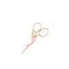 Crane-Shaped Stainless Steel Scissors for Retro Paper Cutting and Handmade Cross-Stitch