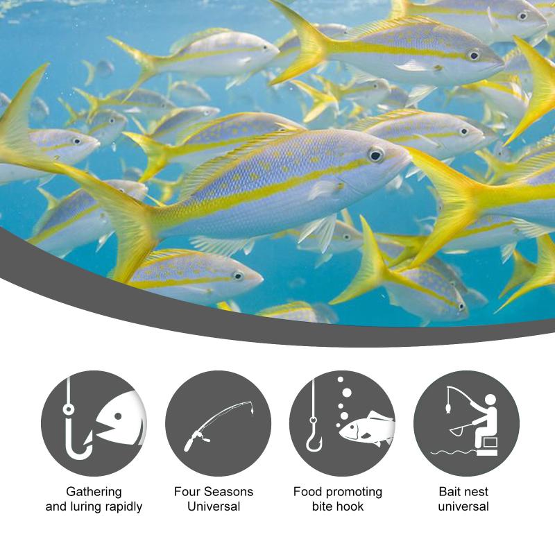 50G Reservoir Fish Boat Bait Yegbong Corn Fish Bait Feed Fishing Bait Portable Fish Attractor Carp And Bighead Fish