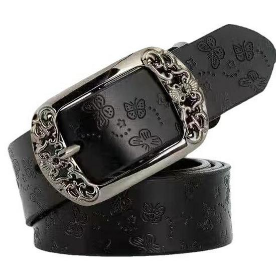 Women's Antique Style Versatile Decorative Wide Waist Belt for Jeans - Trendy High-End Accessory