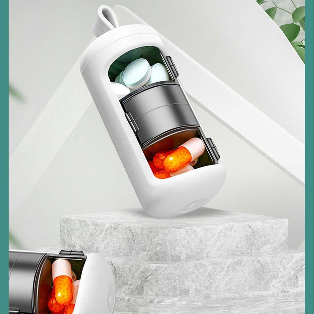 Box Capsules Organizer Plastic Medicine Boxes Pill Storage Box Travel Pill Case Vitamins Container