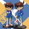 Detective Conan Anime Figure Edogawa Action Model Dolls Collection Kids Toys Car Ornament Kawaii Desktop Decoration Poseable Articulated Scale