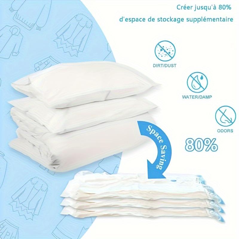 Vacuum Storage Bags Vacuum Seal Bag Space Saving Bags for Comforters Clothes Pillow Bedding Blanket Storage