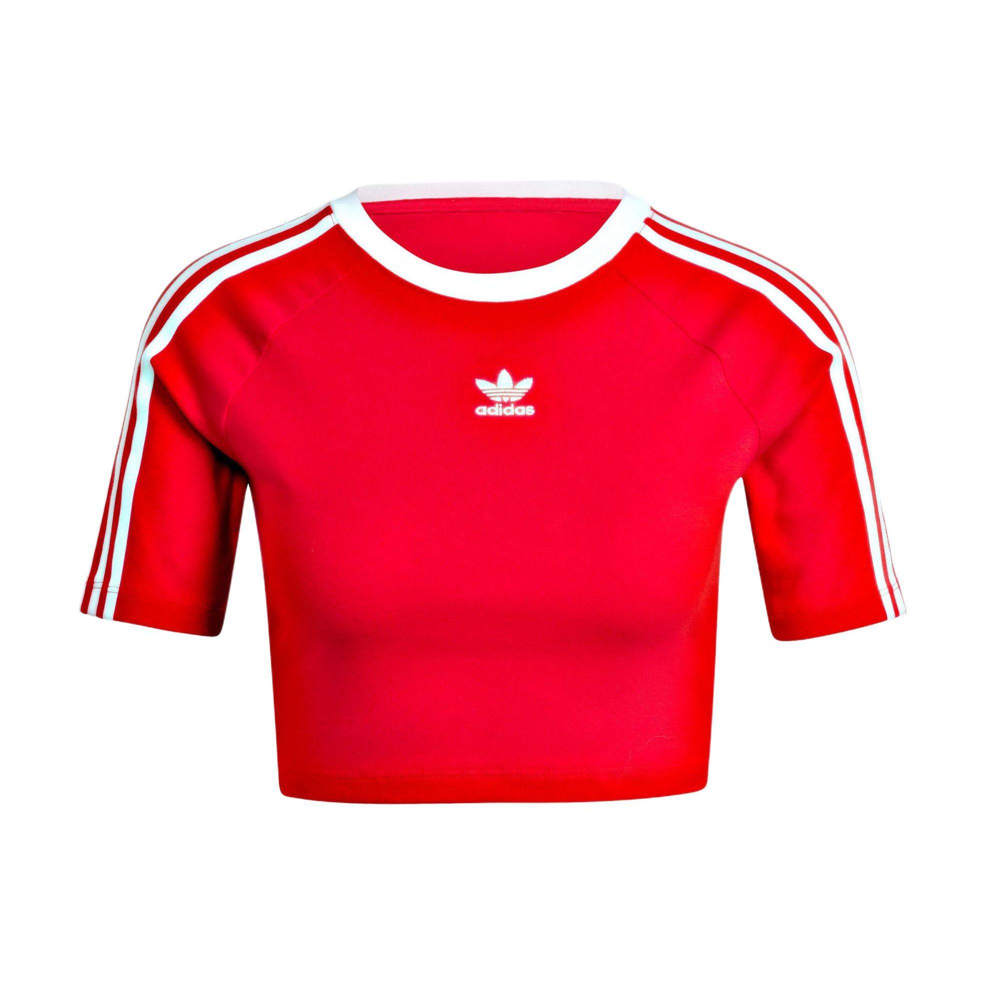 Adidas Originals T Shirt Women`s Red