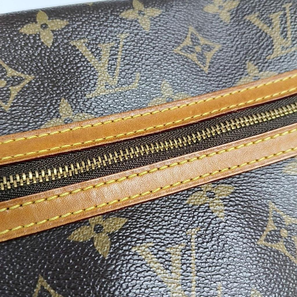 [Pre-Owned] Bosphore Small Brown Coated Canvas Monogram Crossbody Bag - Good #1OYWVB7