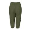 Damen High Waist Cargo Jogginghose Caprihose Elastischer Bund Kordelzug Verstellbare Länge Leichte Freizeithose mit Taschen