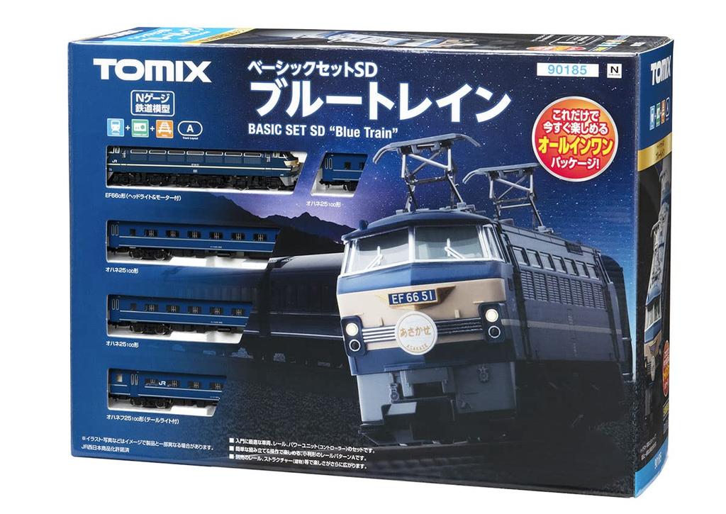 Buy TOMYTEC TOMIX N Gauge Basic Set SD Blue Train 90185