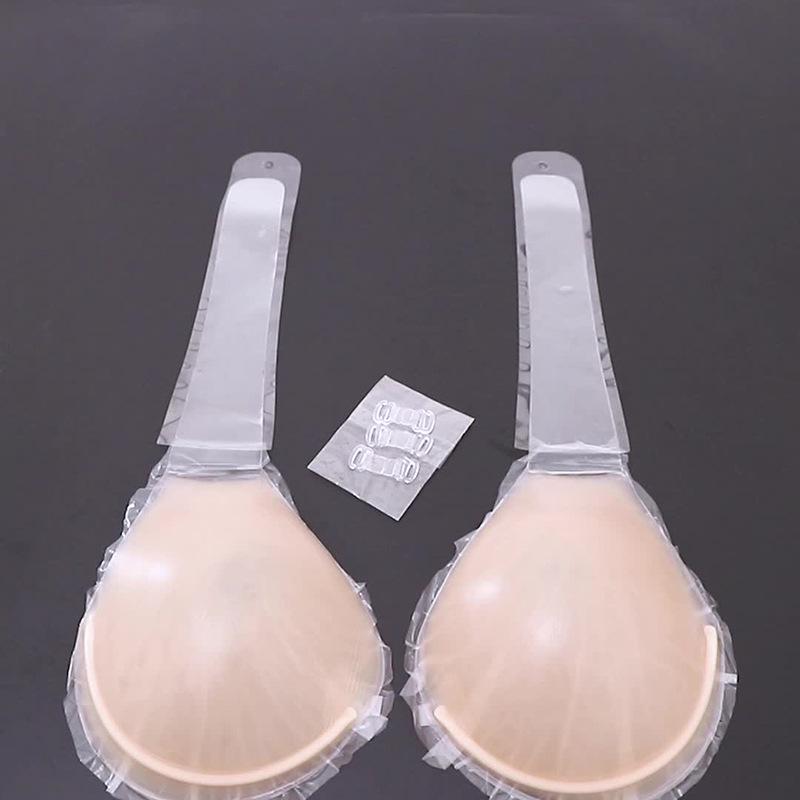 Silicone Invisible One-Piece Plus Size Breast Lifting Pasties - Shaping & Gathering Nipple Covers Bra