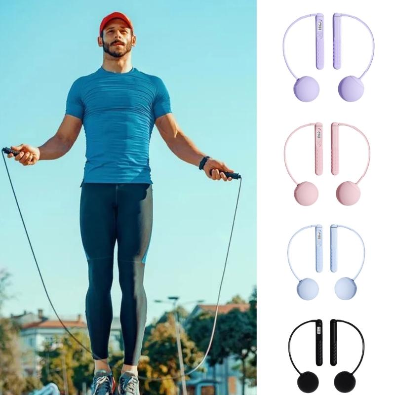 Jump Rope, Training Ropeless Skipping Rope for Fitness, Adjustable Weighted Cordless Jump Rope for Men Women Kids Adult