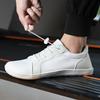 Men  Casual Flats Wide Palm Driving Shoes Women Orthopedic Shoes White Yoga Fitness Shoes Large Size