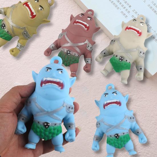 Creative Soft Stress Relief Portable Funny Elastic Gadget Freak Vent Toy for Office