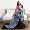 The Son Skeleton 7th Horn I-Iron M-Maidens Blankets Heavy Metal Wool Throw Blankets Summer Air Conditioning Portable Bedspread