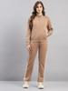 Womens Regular Fit Printed Tracksuit
