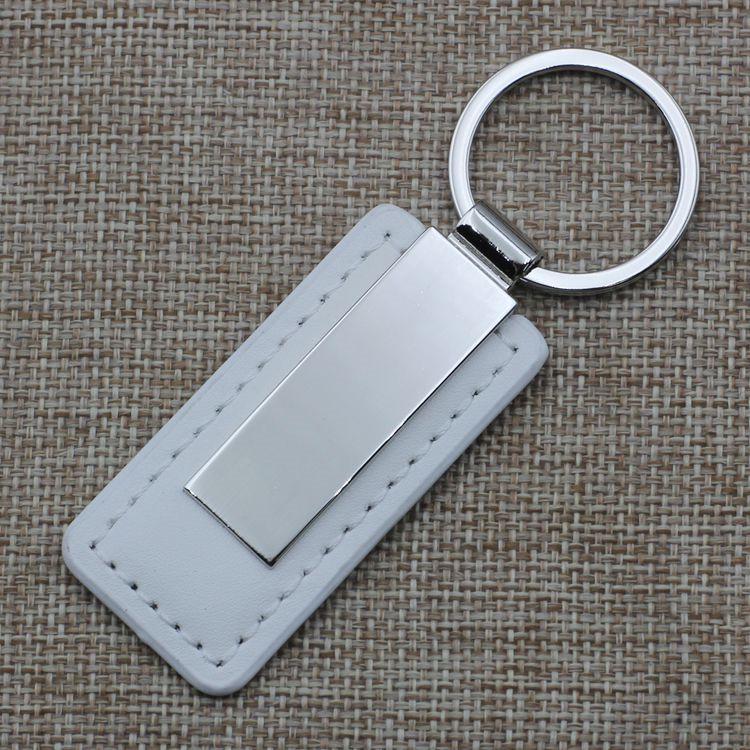 Sofort verfügbar Echte Leder Auto Schlüsselanhänger und Metall Schlüsselanhänger Anhänger - Ideal für Werbeaktionen und Geschenke