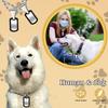 10-20Pcs Dog Tag Silicone Silencer Military Dog Tags Silencers ID Tags Rubber Case for Pet Collar Reduce Noise and Protect Tag