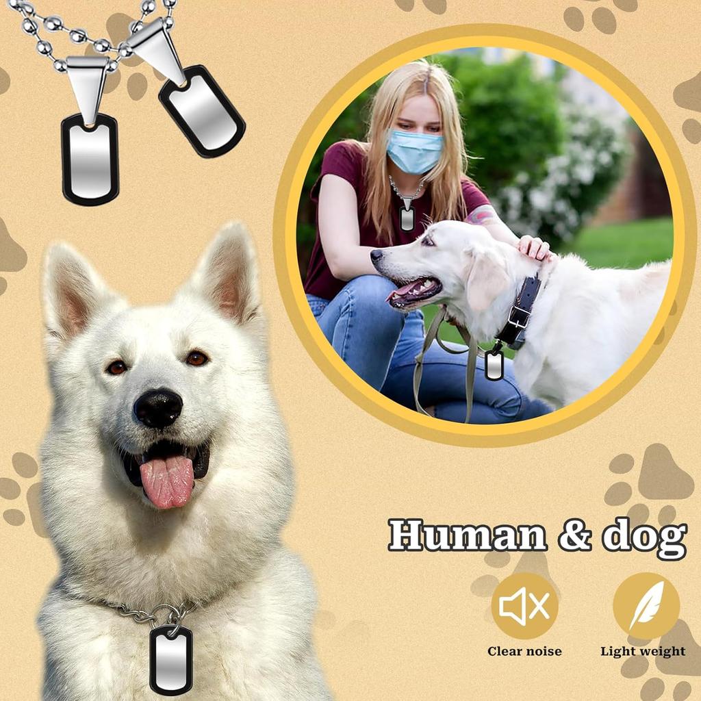 10-20Pcs Dog Tag Silicone Silencer Military Dog Tags Silencers ID Tags Rubber Case for Pet Collar Reduce Noise and Protect Tag