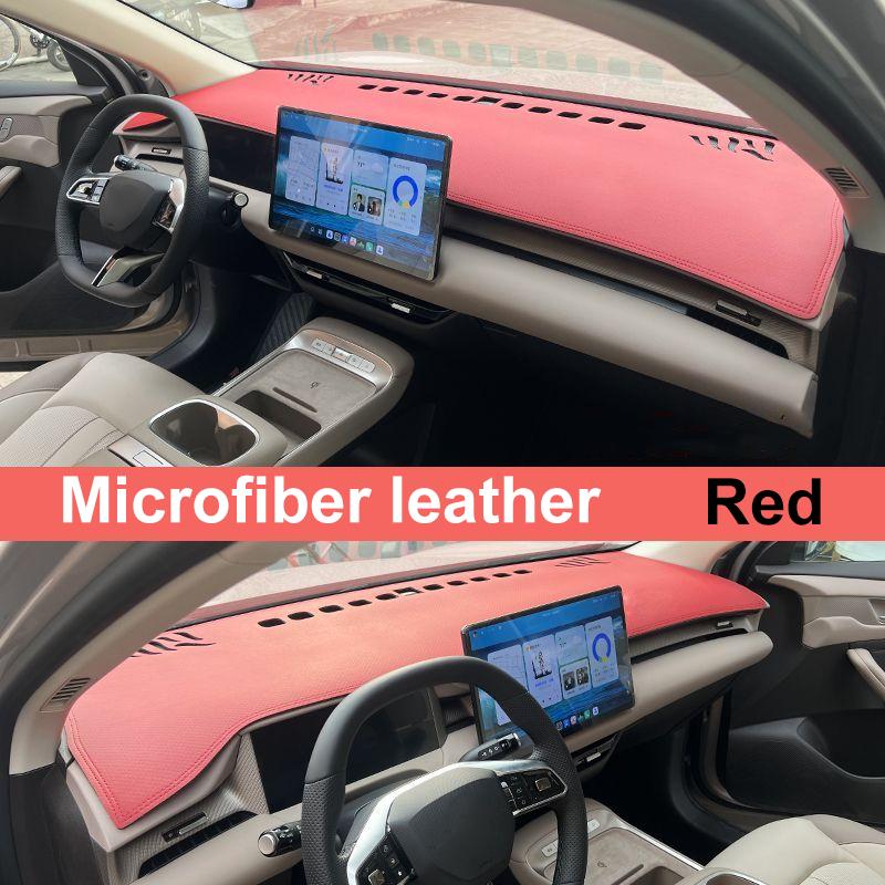 For MGS5 EV MG ES5 ES34 2024 2025 2026 Car Center Console Mat Anti-sun Anti-slip Avoid Light Dashboard Dashmat Auto Interior