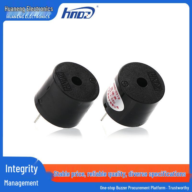 Piezoelectric HND-2319 3-24V Active Buzzer Alarm for Smoke Detectors