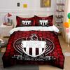 OGC Nice Logo Bedding Set Bedding Duvet Cover Set Duvet Cover Pillowcases (1 * Duvet Cover 2 * Pillowcases, without duvet insert)