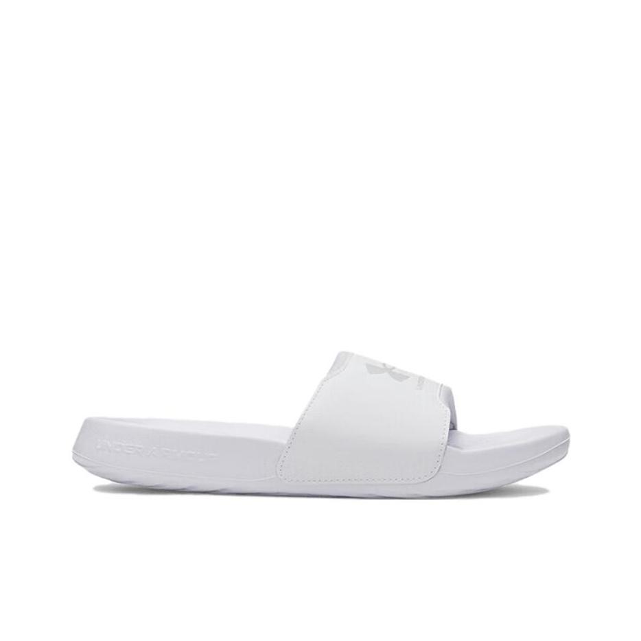 Under Armour Ignite Select Comfortable Soft Slide Sandals Men Footwear White 3027219-105