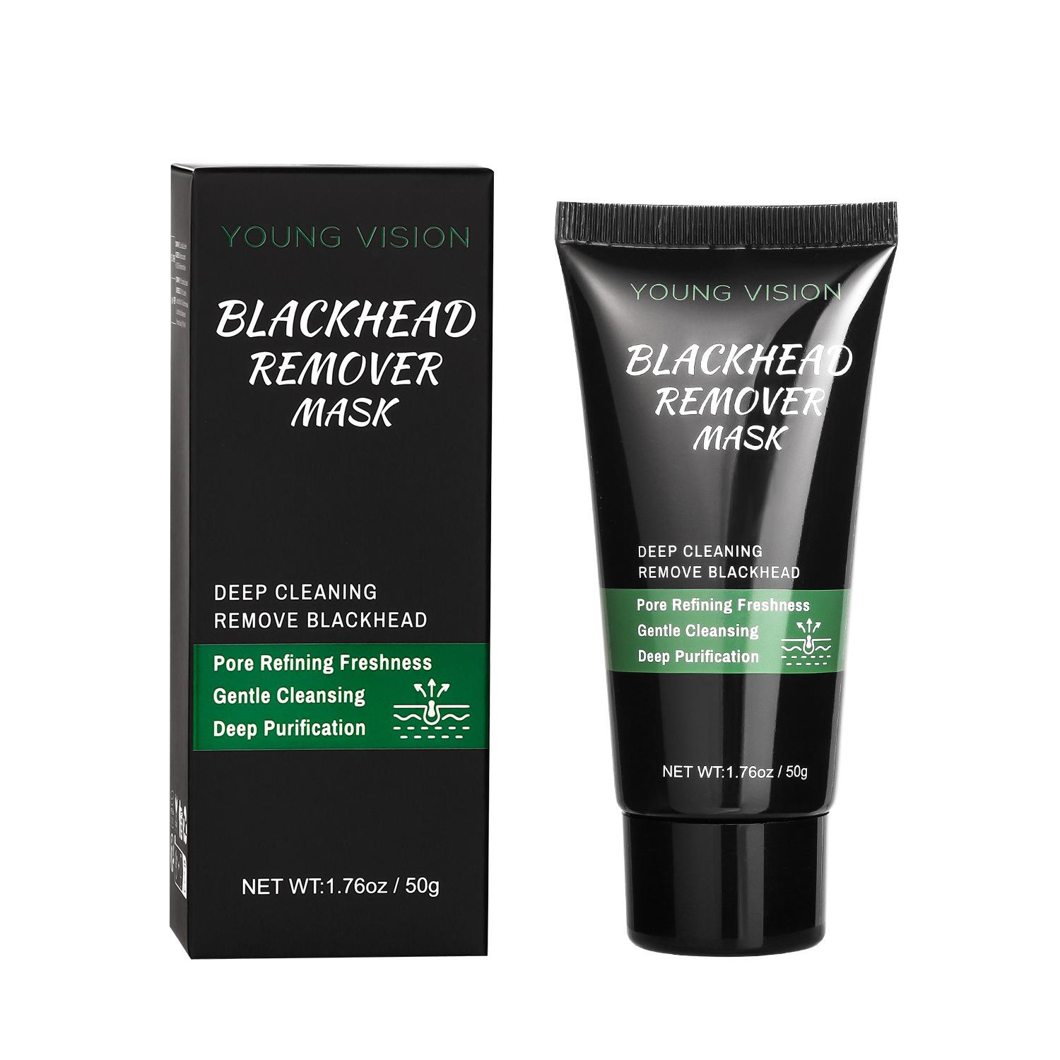 

Маска для носа с шариками из углеродного волокна, удаляющая черные точки и слезы, 50 г, удаляющая угри и черную маску для носа, уход за лицом