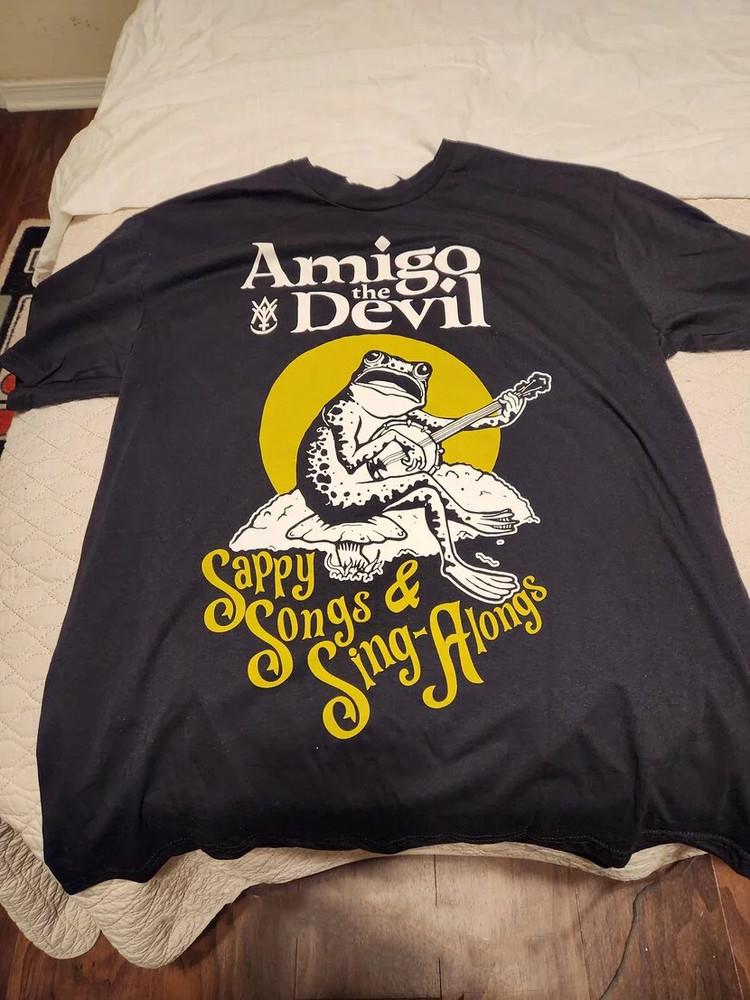 Amigo The Devil Gift For Fans Black T-Shirt Cotton All Size Vk195