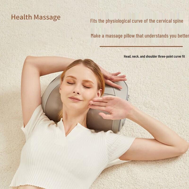 WayourCare Heated Neck and Shoulder Massager Pillow