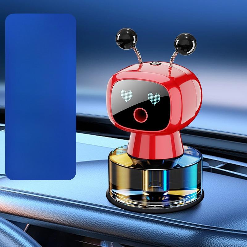 Intelligent Car-mounted Aromatherapy Robot, Car Perfume Air Purifier, Air Humidifier for Cars, Car Automatic Fragrance Dispenser