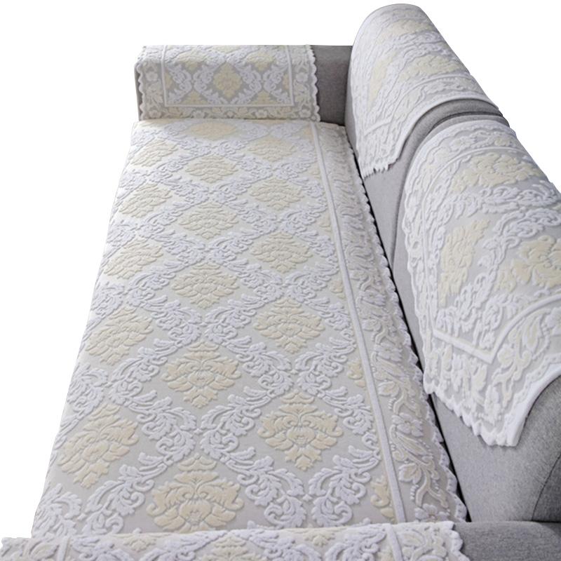 

1шт розовый подлокотник спинка сиденья подушка DIY украшение дома кружевной чехол для дивана стерео цветок полотенце для дивана 60x60cm розовый