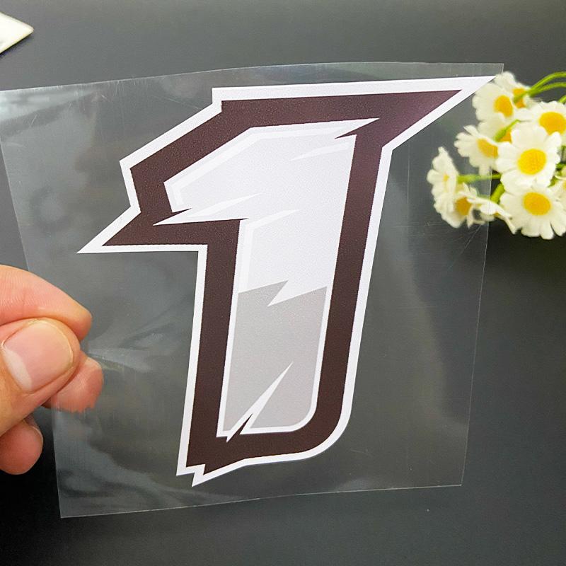 

1PC Arabic Numerals Motorcycle Sticker Waterproof for Motorbike Helmet Box Windshield Electric Scooter Front Fairing Vinyl Decal Height 5CM