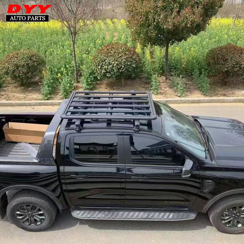 22-25 Ranger Luggage Rack Aluminum Alloy Crossbar: T9 Roof Rack Tiger Claw