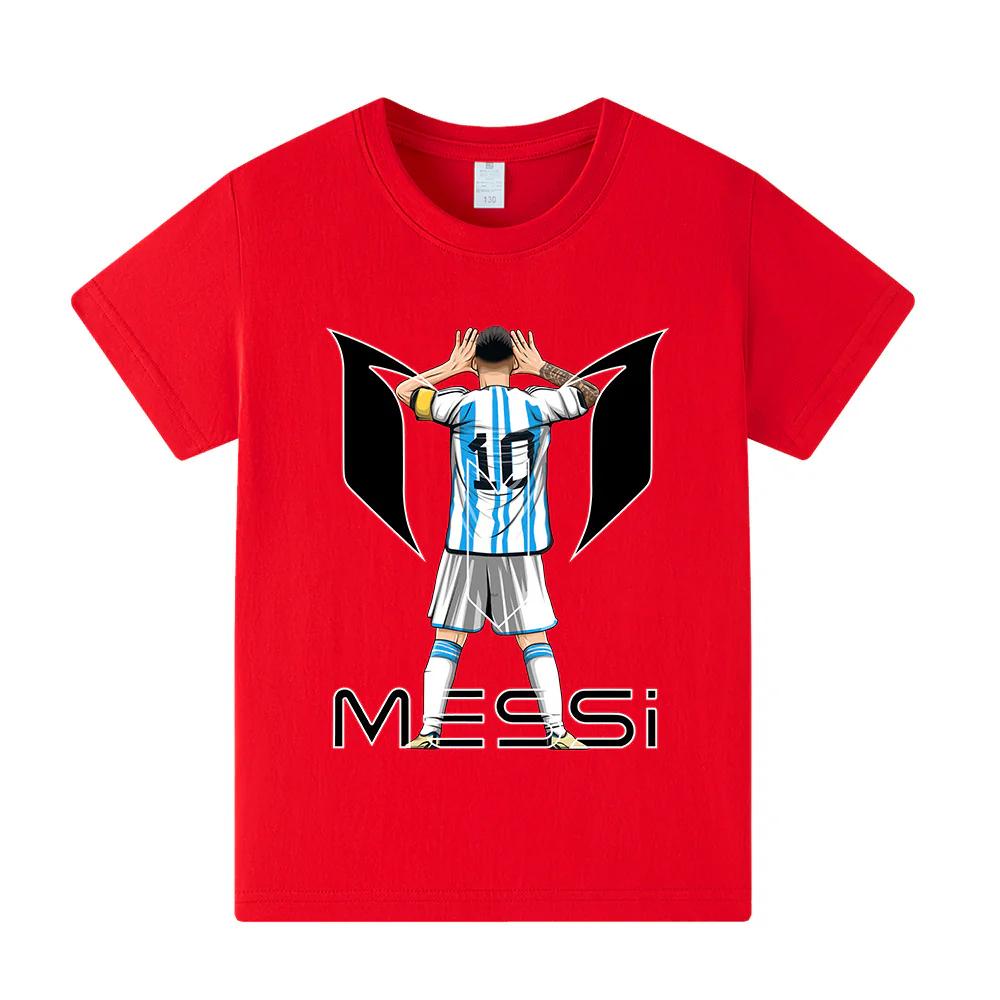 El Mundo Messi Argentina World Champion Tshirt Retro Football Legend Unisex Fan Graphic Cotton Tee