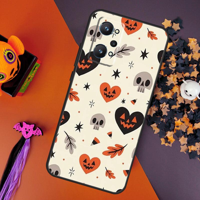 Halloween For Realme GT Neo 5 3 2 C55 C35 C33 C31 C30 C25 C21Y C15 C11 Realme 10 8 9 11 Pro Plus Case