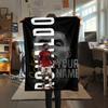 1PC Custom Name Cristiano Ronaldo Patterned Flannel Blanket Suitable For All Seasons for Home Decor Warmth and Comfort Gifts Holiday Present_xia