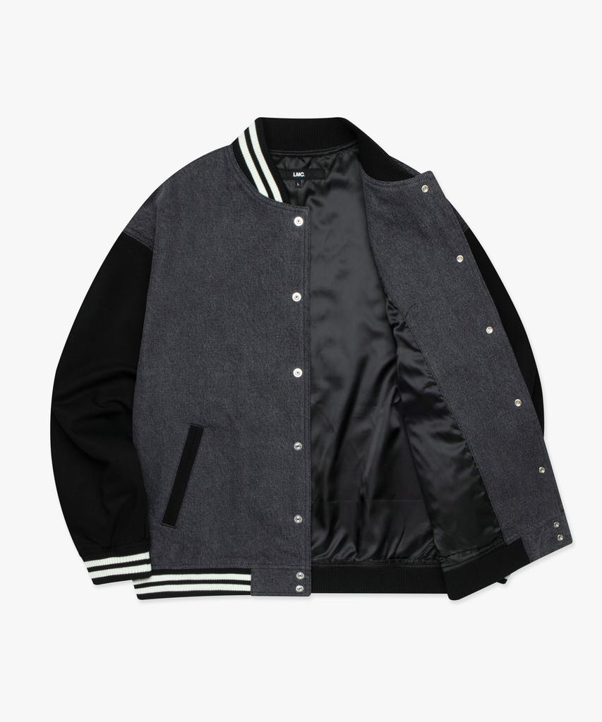 Lmc Denim Varsity Jacket Black