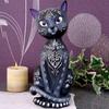 Objet décoratif - grindstore - mystic kitty - noir - intérieur - polyresin