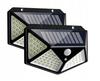 Kinkiet Led Solarna Lampa Z Czujnikiem Ruchu 100 Led