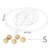 Egg Balance Board - Orange