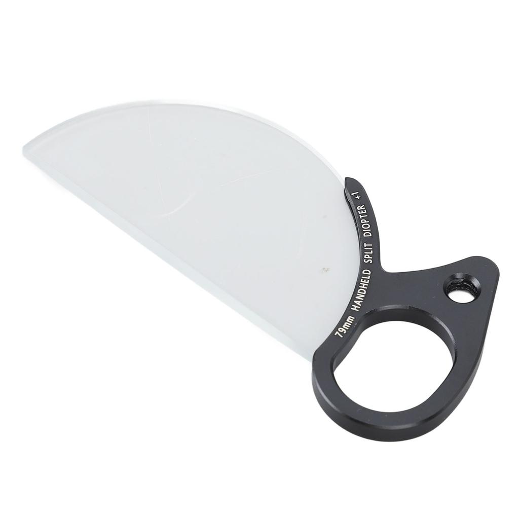 Handheld Split Diopter Filter 79mm Foreground +1 Blur Optical Glass Waterproof MRC Coating Special Effects Camera Filter