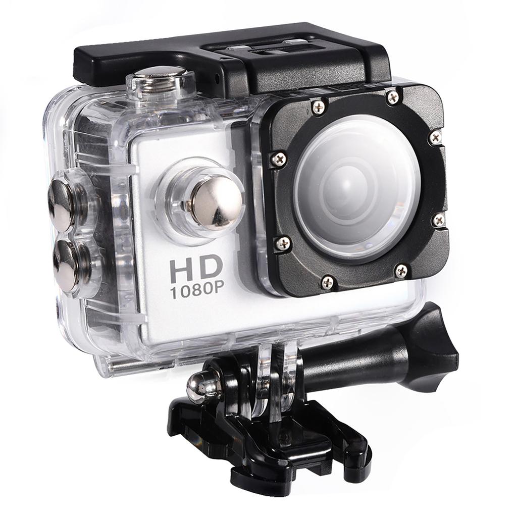Waterproof Outdoor Cycling Sports Mini DV Action Camera Camcorder (Silver)
