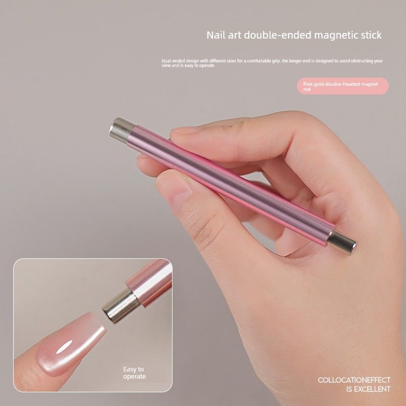 Nail Salon Special Cat-Eye Magnet Strip Strong Magnetic Stick French Cylindrical Magnet Super Strong Magnetic Strip Upgraded Version