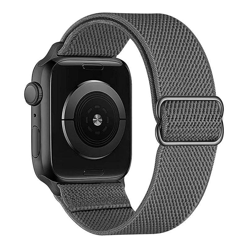 10 Stück Kompatibel mit Apple Watch Armband 38 40 41mm 42 44 45 49mm Nylon Elastisches Geflochtenes Armband für iWatch Ultra/8/7/6/5/4/3/2/1/SE