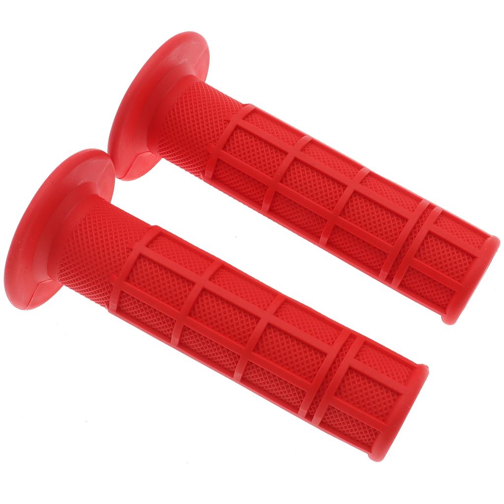 7/8" Rubber Handlebar Handle Grip 22mm Grips Left and Right ATV Motorcycle Dirt Pit Bike Motocross Thumb Throttle Throttles 2