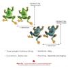 Cute Cartoon Frog Earrings Hip Hop Rock Quirky Creative Personality Fashion Jewelry for Women Dating Gift