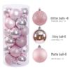 New Style Electroplated Christmas Tree Ornament Balls - 3/5/6/8cm
