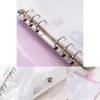 Transparent Sparkling Large Capacity 6hole Album With Pp Cover For Gift Giving And Collecting