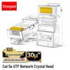 Shengwei Cat5e RJ45 Gold Plated Modular Plugs