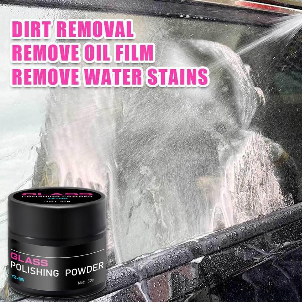 Oil Film Glass Polishing Cerium Oxide Powder Car Window And Mirror Repair Kit Car Scratch Compound Glass Oil Film Cleaner