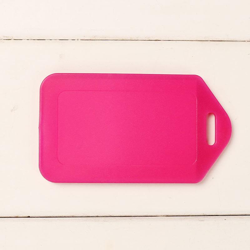 PP Plastic Airplane Luggage Tag - Travel Suitcase Name Badge and Boarding Pass Accessory